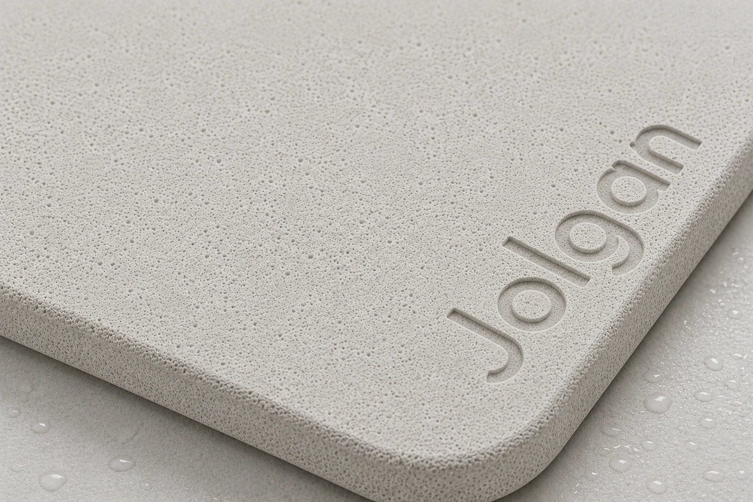 Detalle real del material y acabado JOLGAN
